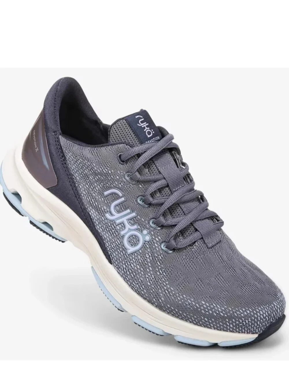 Ryka Women's Devotion X Walking Sneakers Folk Blue Wide Width Sz. 11 W